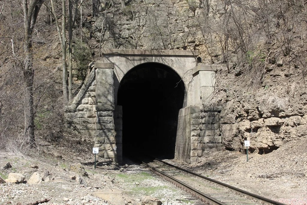 East Dubuque Rail Tunnel